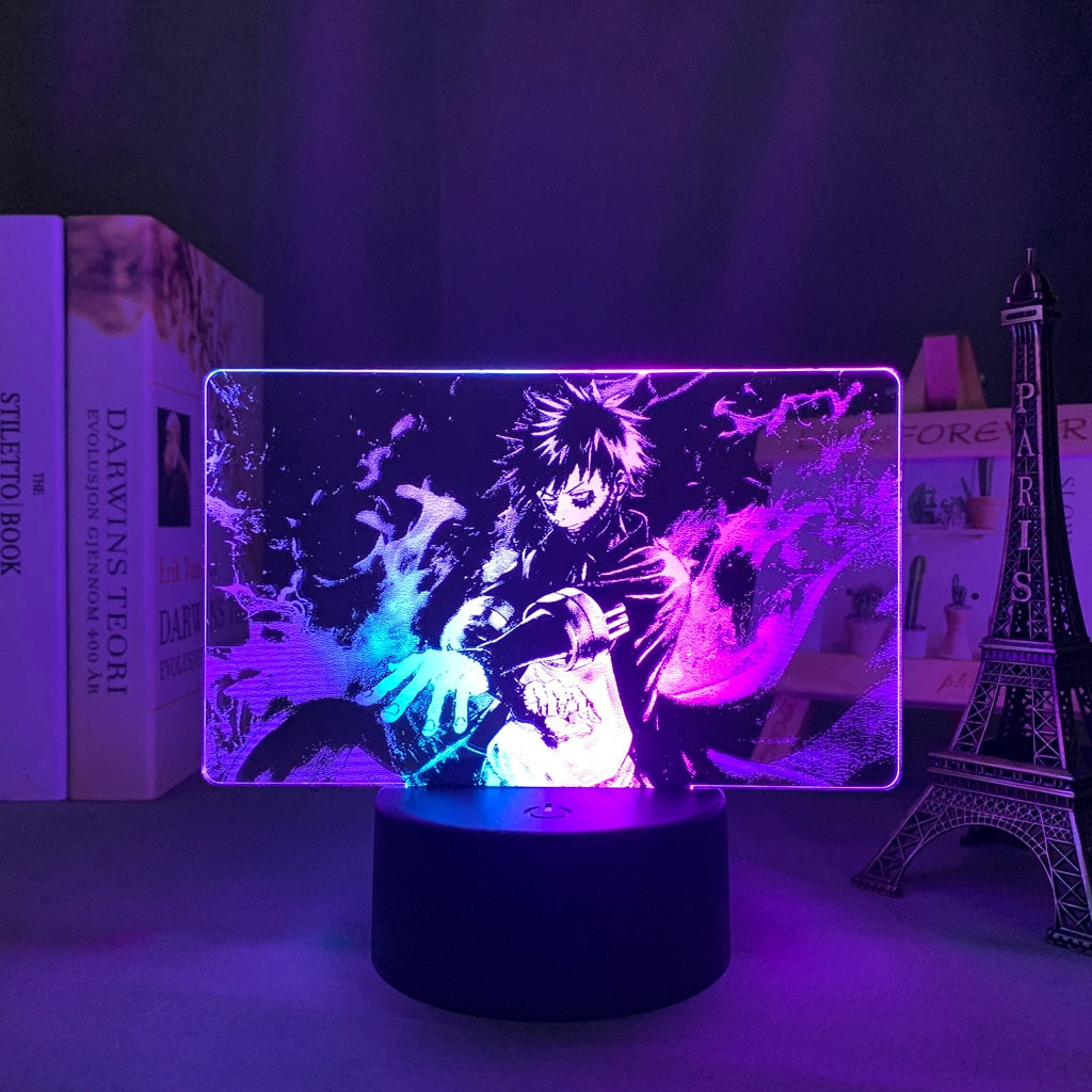 My Hero Academia: Dual-Color Dabi LED Anime Light Display